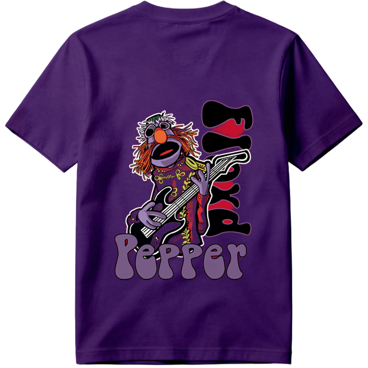 Animal from The Muppets Playing Guitar with 