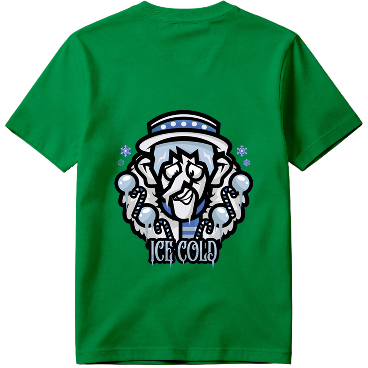 Ice Cold Character Logo - Tee