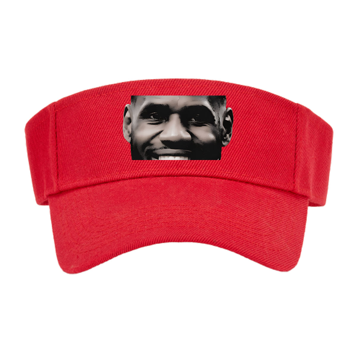 LeBron James Smiling Portrait with Signature -  Visor cap