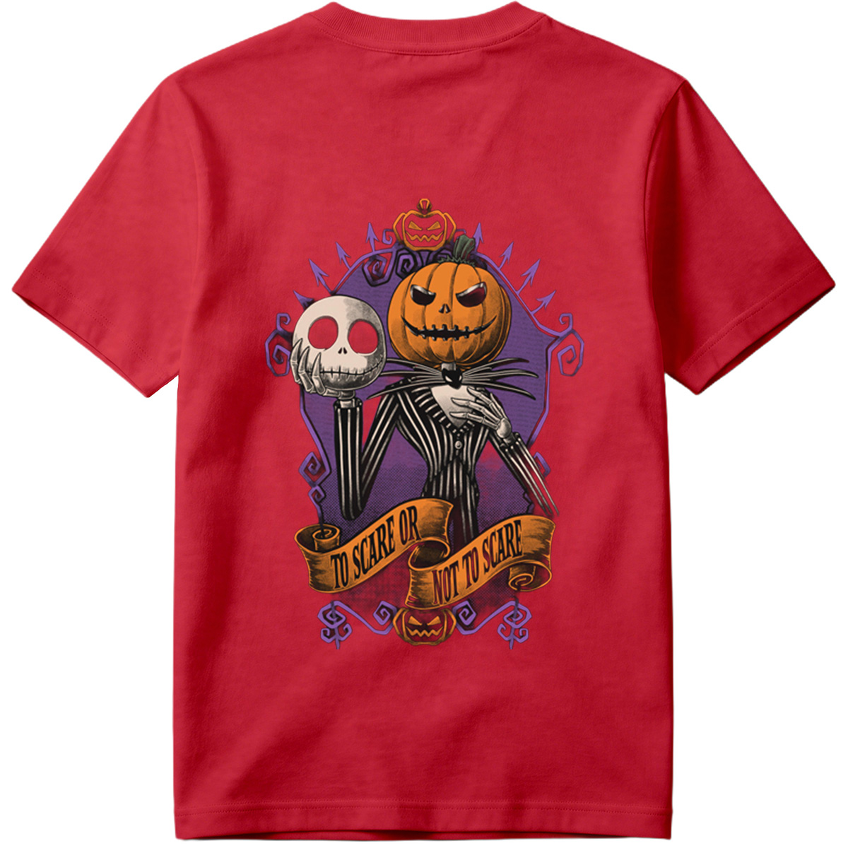 Jack Skellington and Pumpkin King: To Scare or Not to Scare - Tee