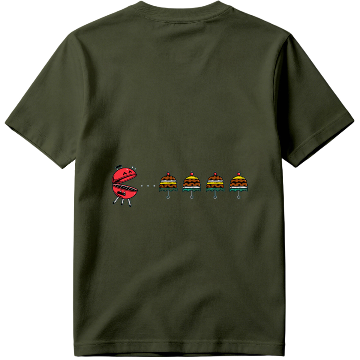 Grill and Cake Characters - Tee