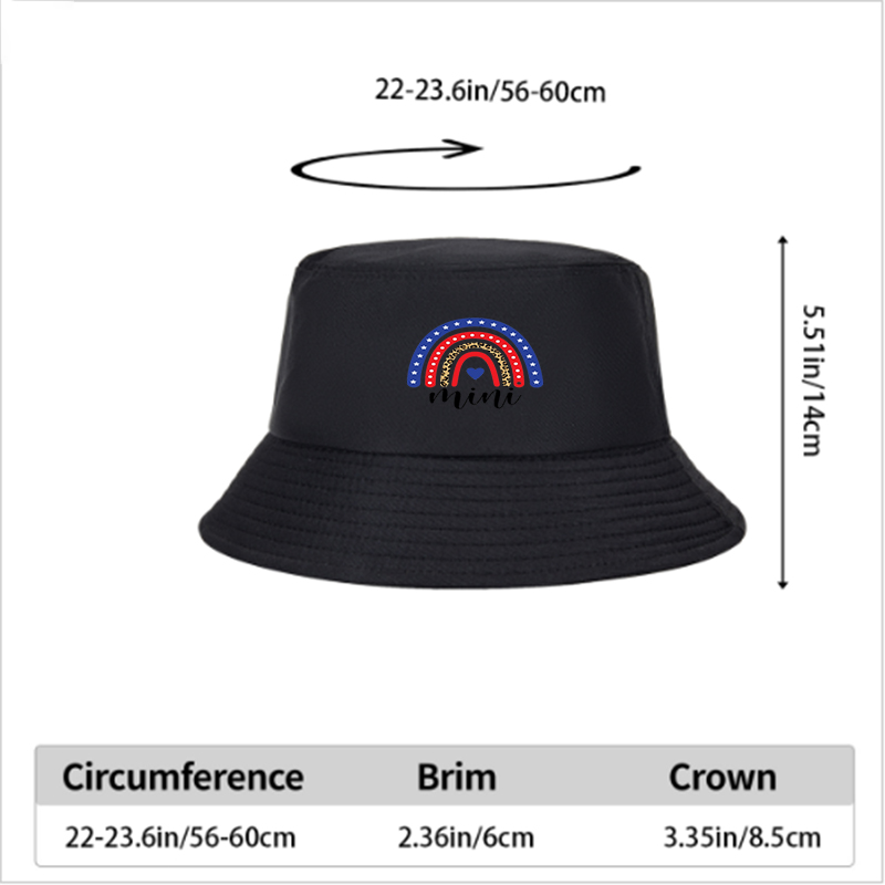 Unisex Classic Bucket Hat with Rainbow Leopard Print and Stars Design - Perfect for Outdoor Activities, Travel, and Casual Wear - Ideal for Adults Seeking Stylish Sun Protection and Fashionable Accessories