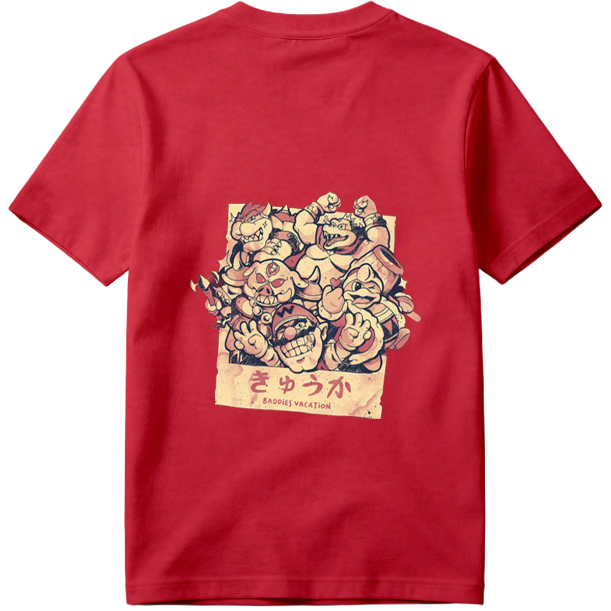 Mario Baddies Vacation - Tee