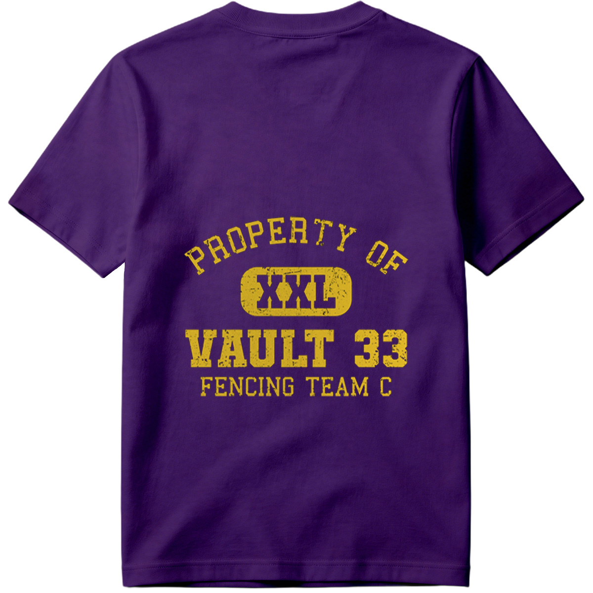 Property of Vault 33 Fencing Team C - Fallout Series - Tee