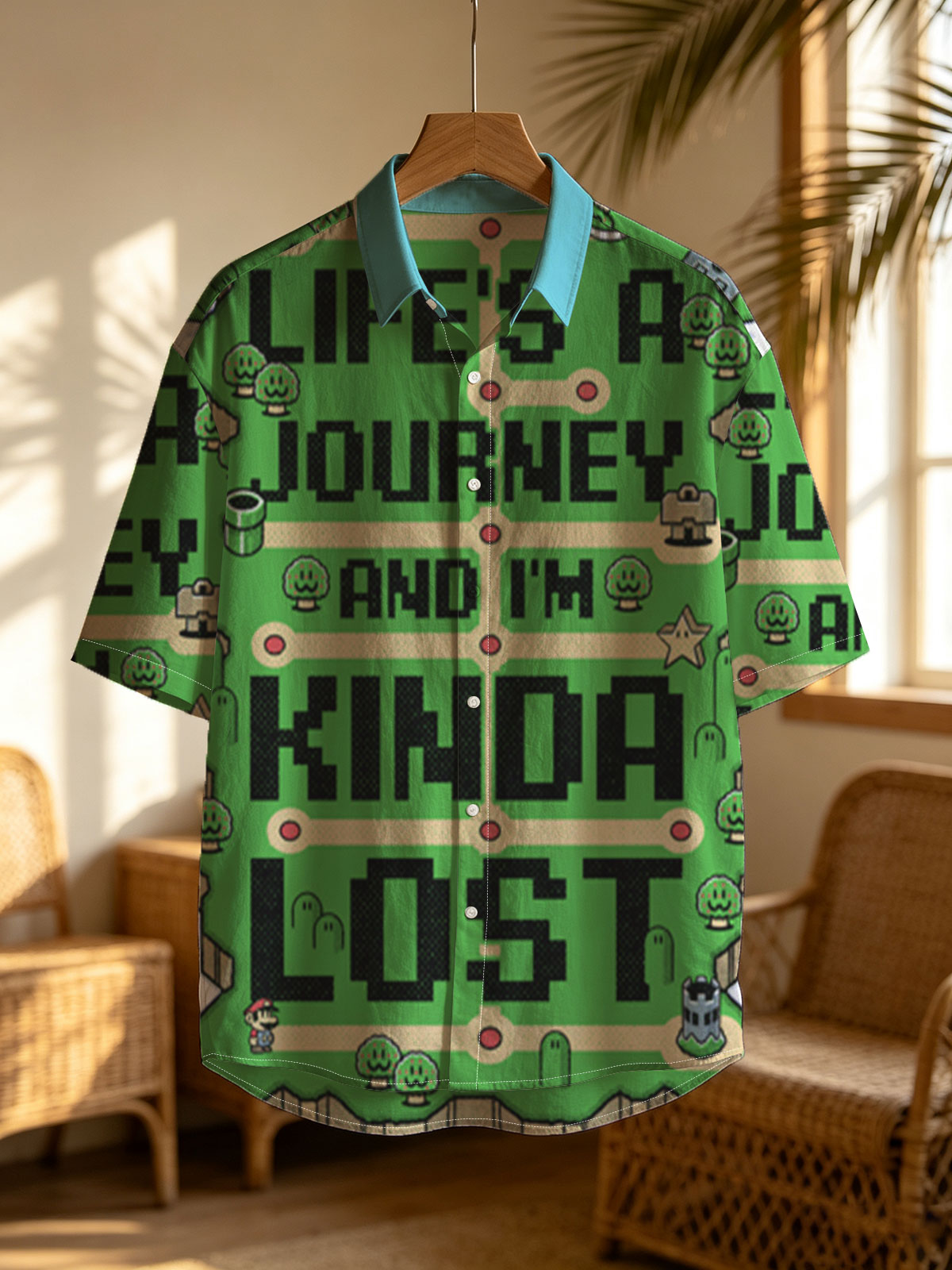 Mario's Map: Life's a Journey and I'm Kinda Lost -  Shirt