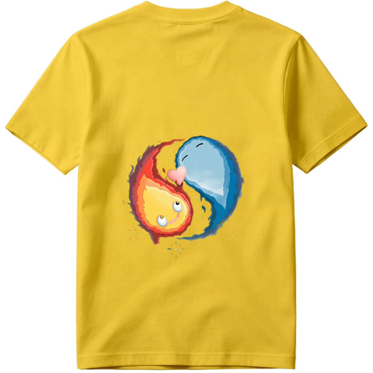 Fire and Ice: A Cosmic Yin Yang - Tee
