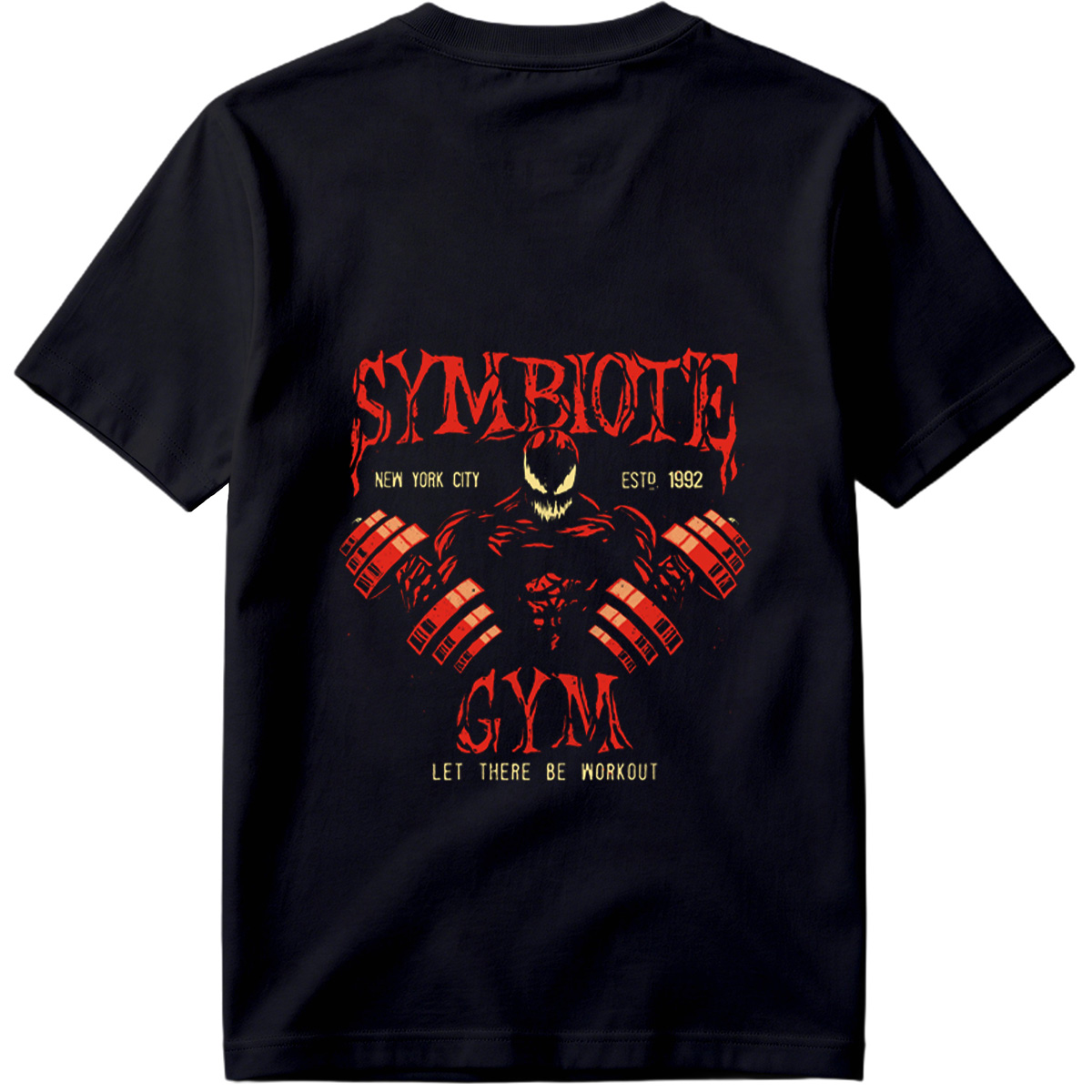 Symbiote Gym: Venom Workout Design - Tee