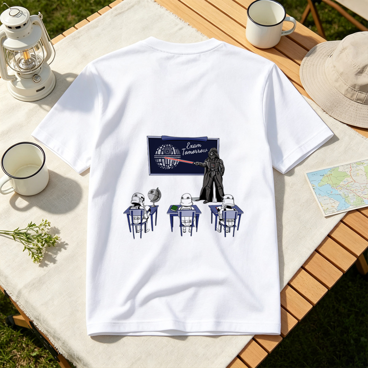 Star Wars: Darth Vader Teaches Stormtroopers in Class - Tee