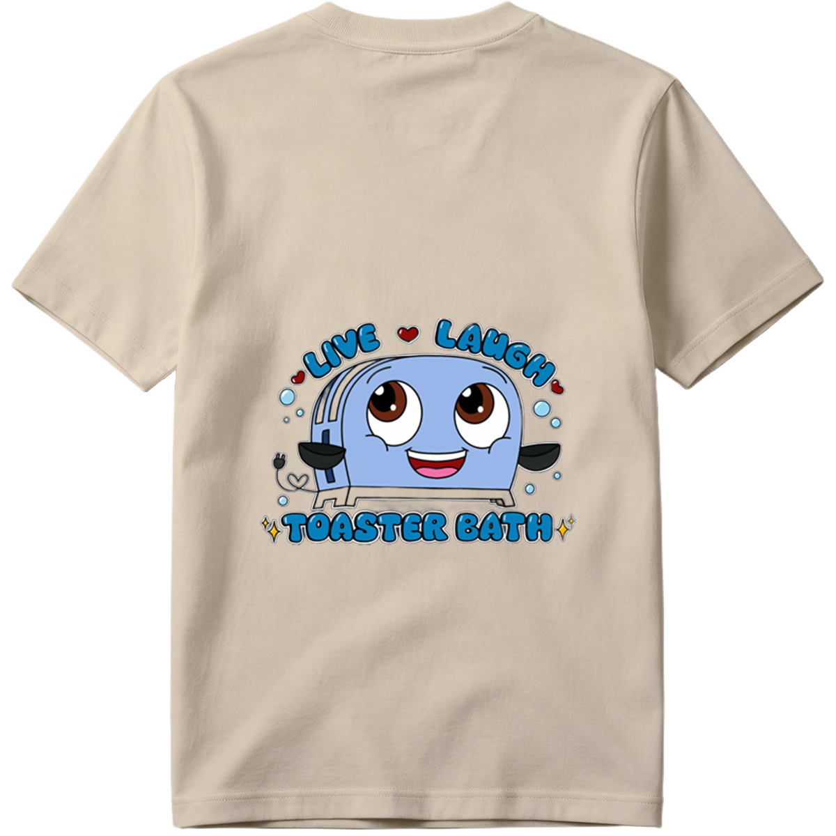 Live Laugh Toaster Bath - Tee