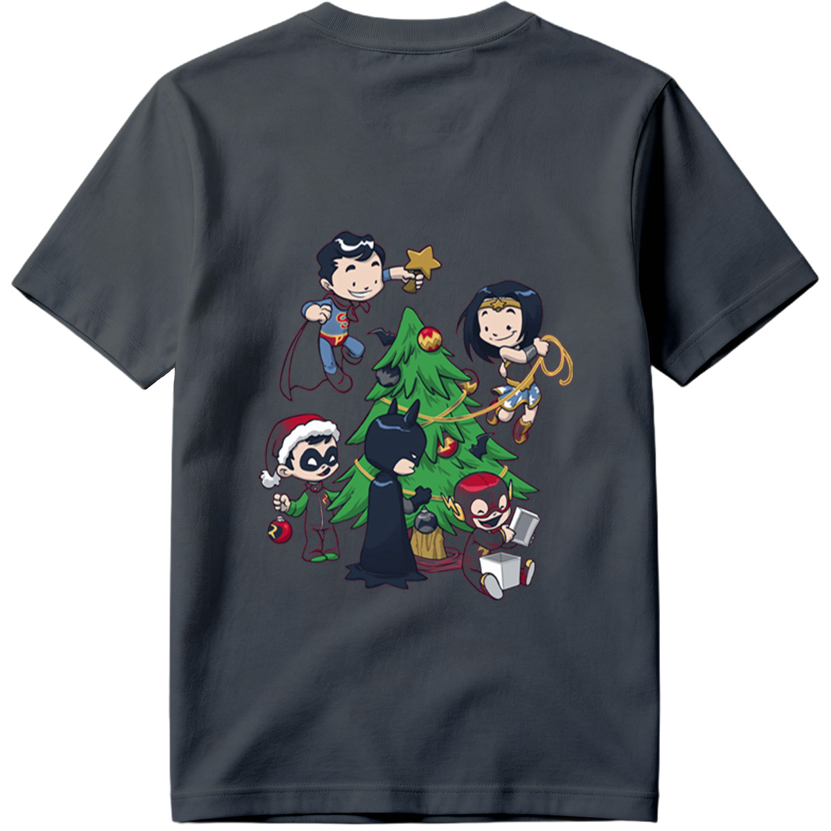 DC Super Heroes Christmas Celebration - Tee