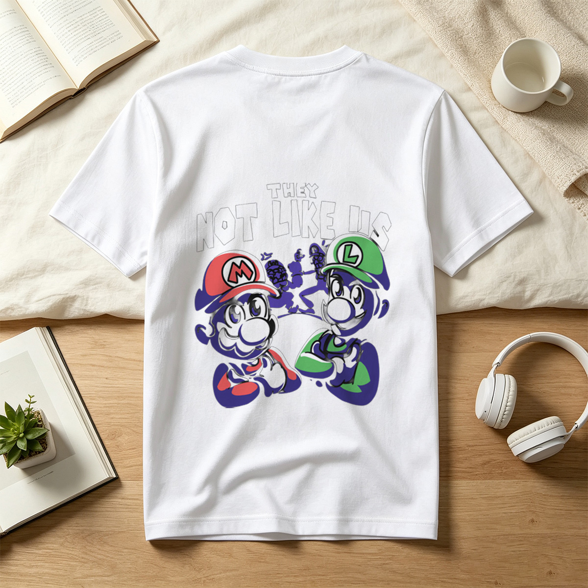 Mario and Luigi: They Not Like Us - Tee