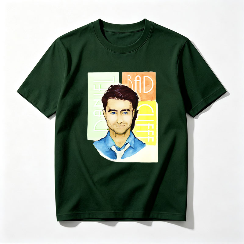 Daniel Radcliffe Portrait Art - Tee