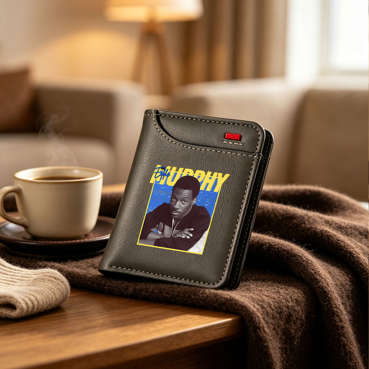 Eddie Murphy: Iconic Comedian and Actor - Vertical Style Wallet