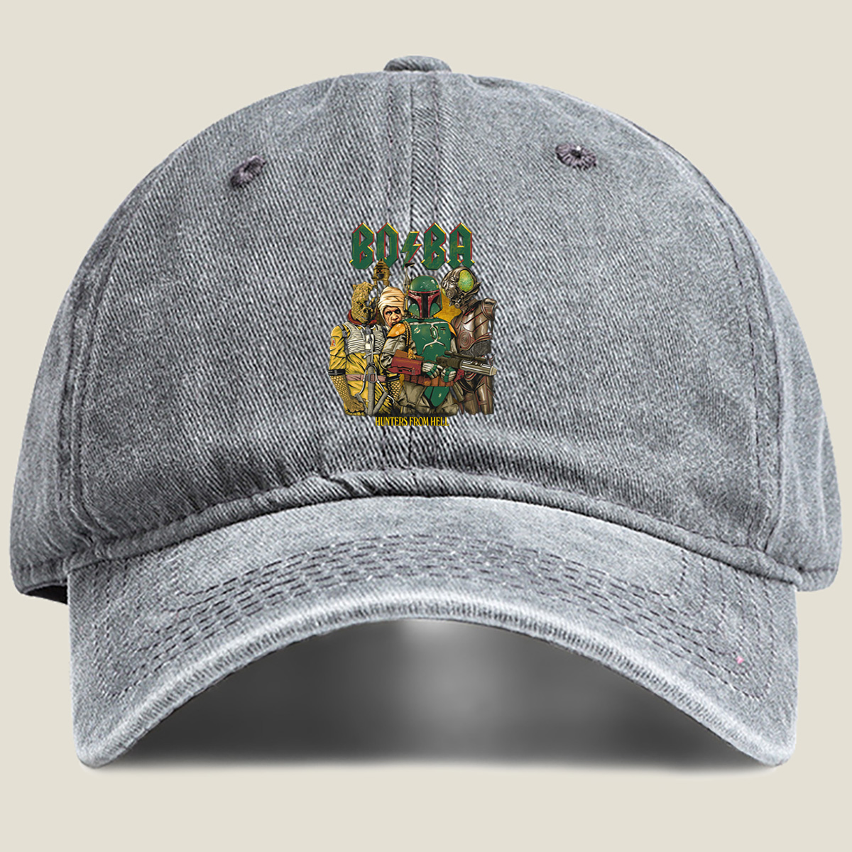 Boba Fett: Hunters from Hell - Washed Denim - Baseball Cap
