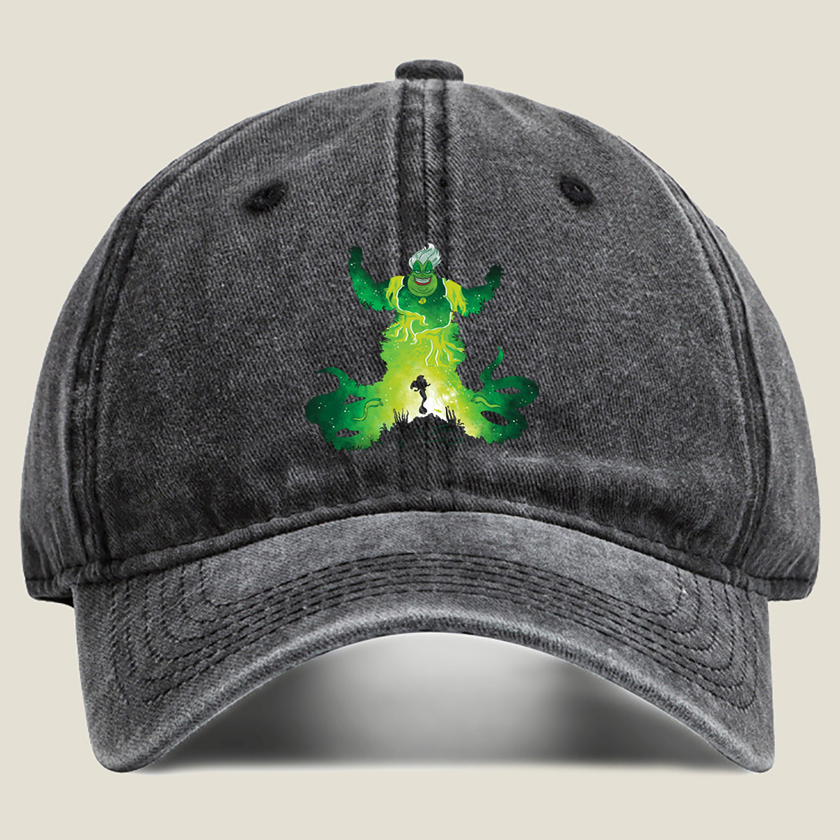 The Little Mermaid: Ursula's Shadow - Washed Denim - Baseball Cap