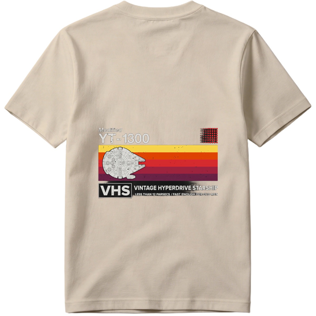 Modified YT-1300 Vintage Hyperdrive Starship: Less Than 12 Parsecs, Fast Enough for Old Men - Tee