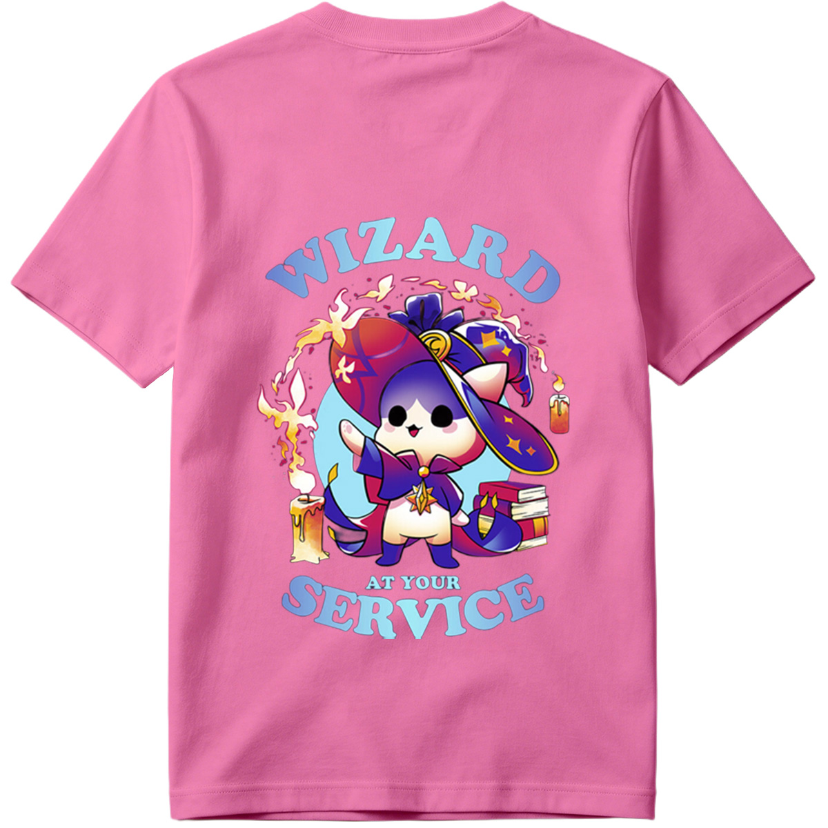 Wizard Cat at Your Service - Tee