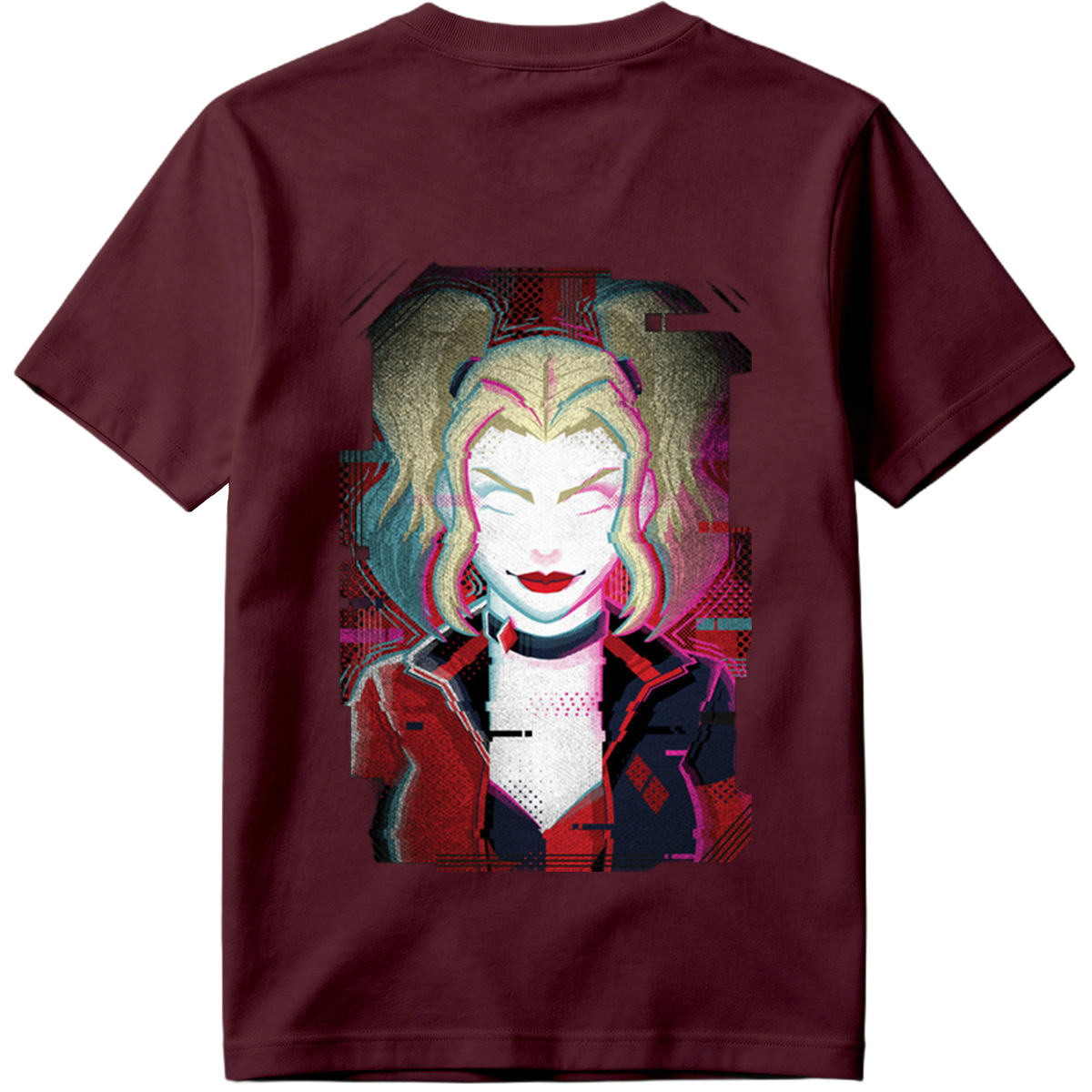Harley Quinn: Glitch Portrait - Tee