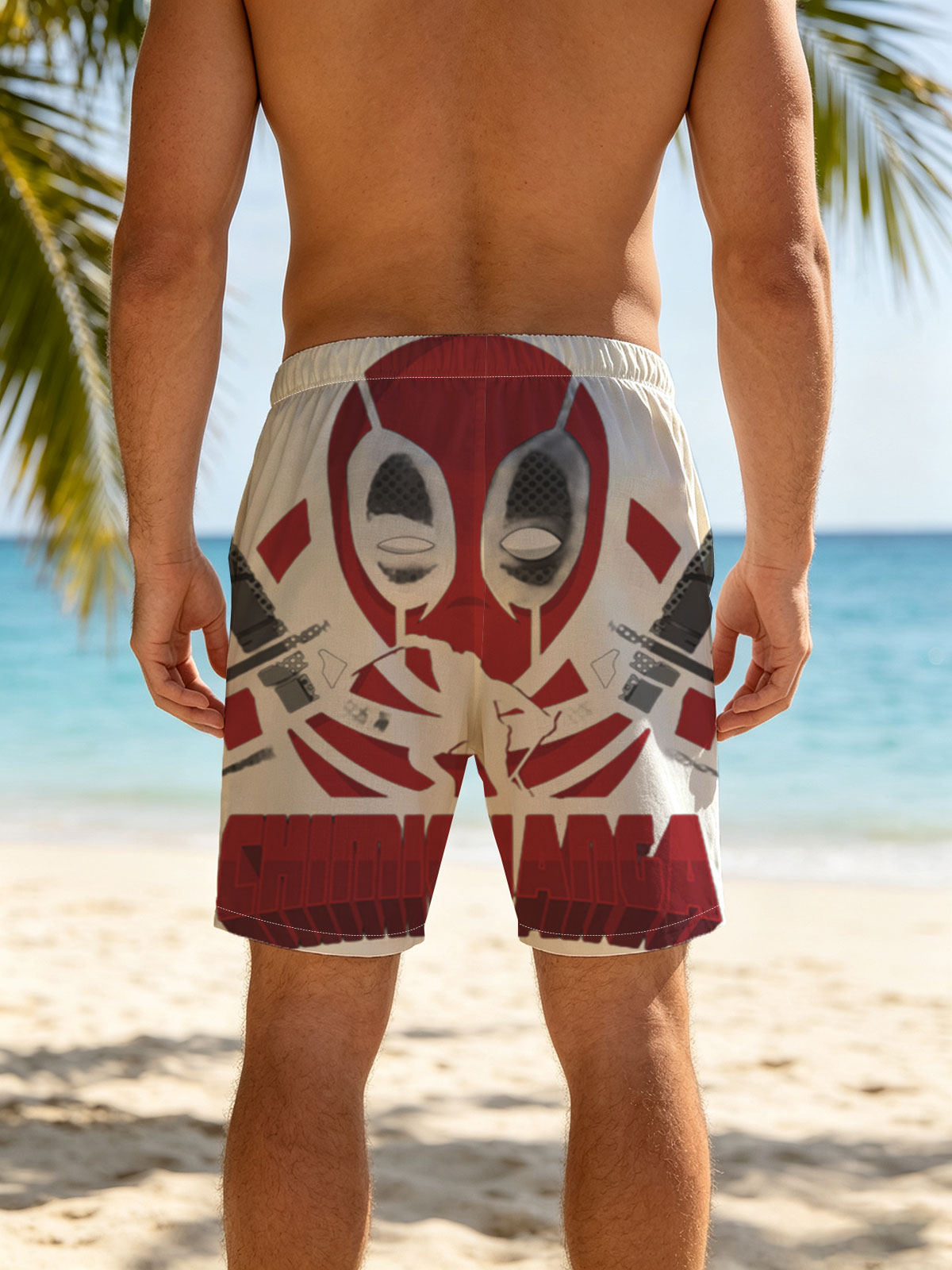 Deadpool with Crossed Swords and 