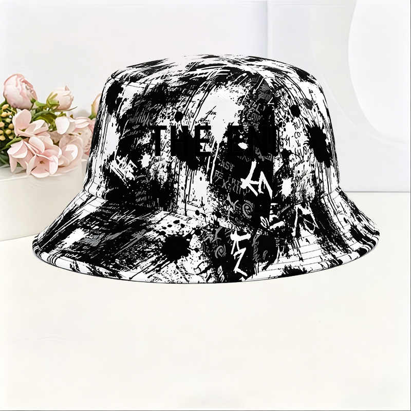 Unisex Classic Graffiti Bucket Hat with 