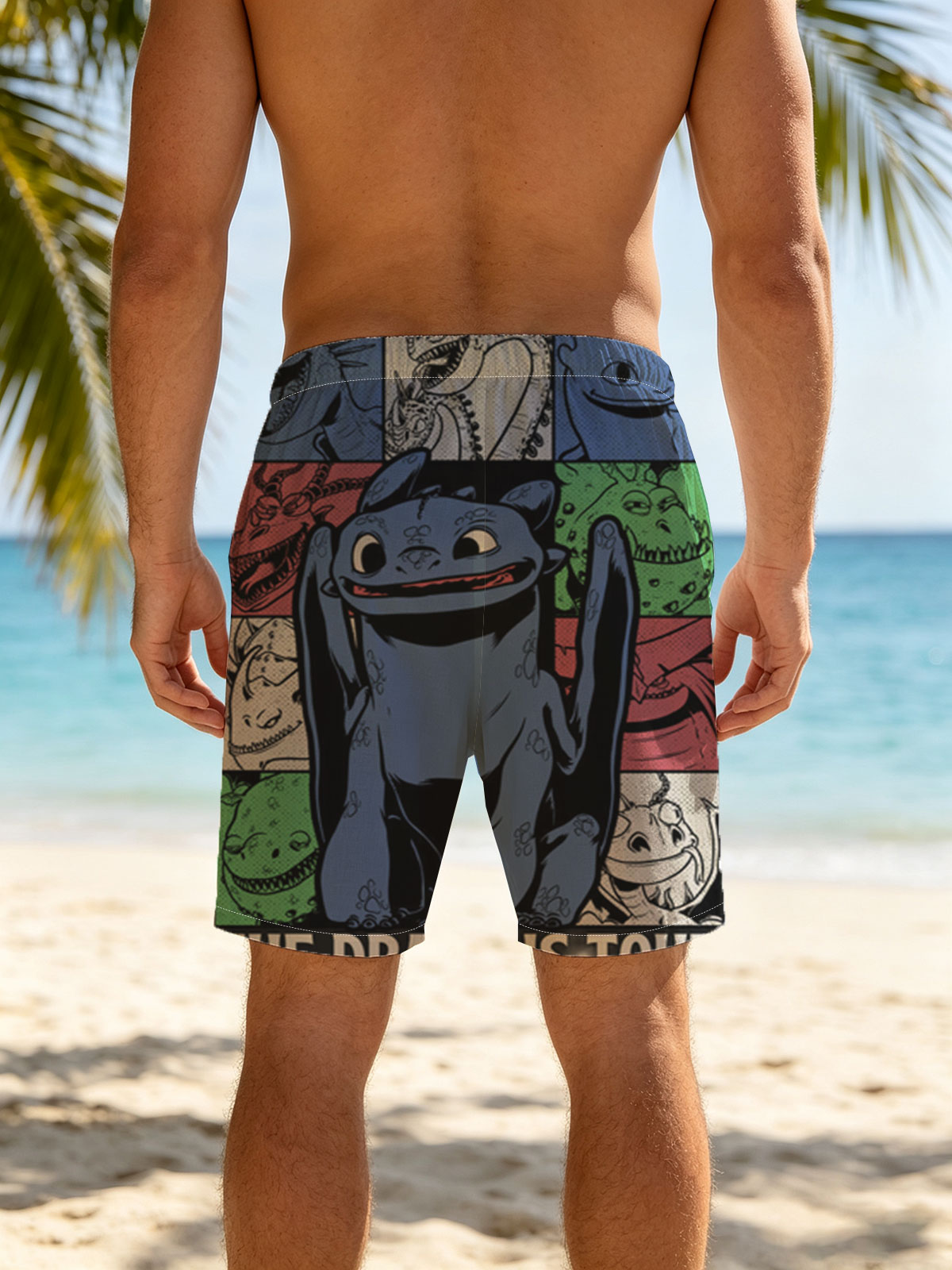 The Dragons Tour: Toothless and Friends Adventure -  Beach shorts