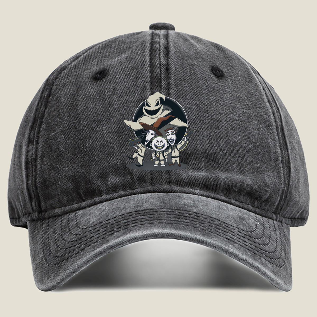 Ghostbusters: Slimer and the Ghostbusters - Washed Denim - Baseball Cap