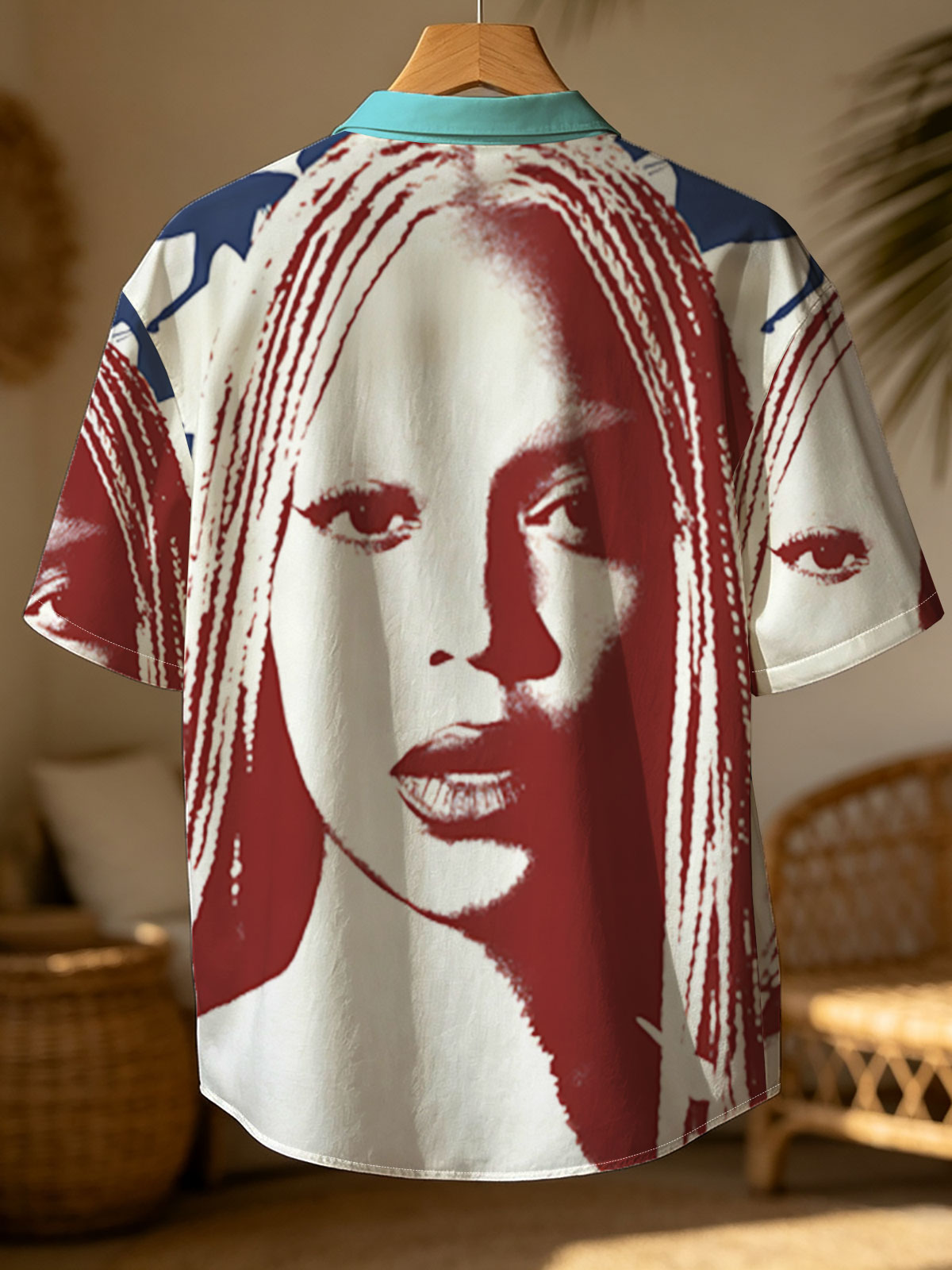 Beyoncé with Braided Hair and Horses in Background -  Shirt