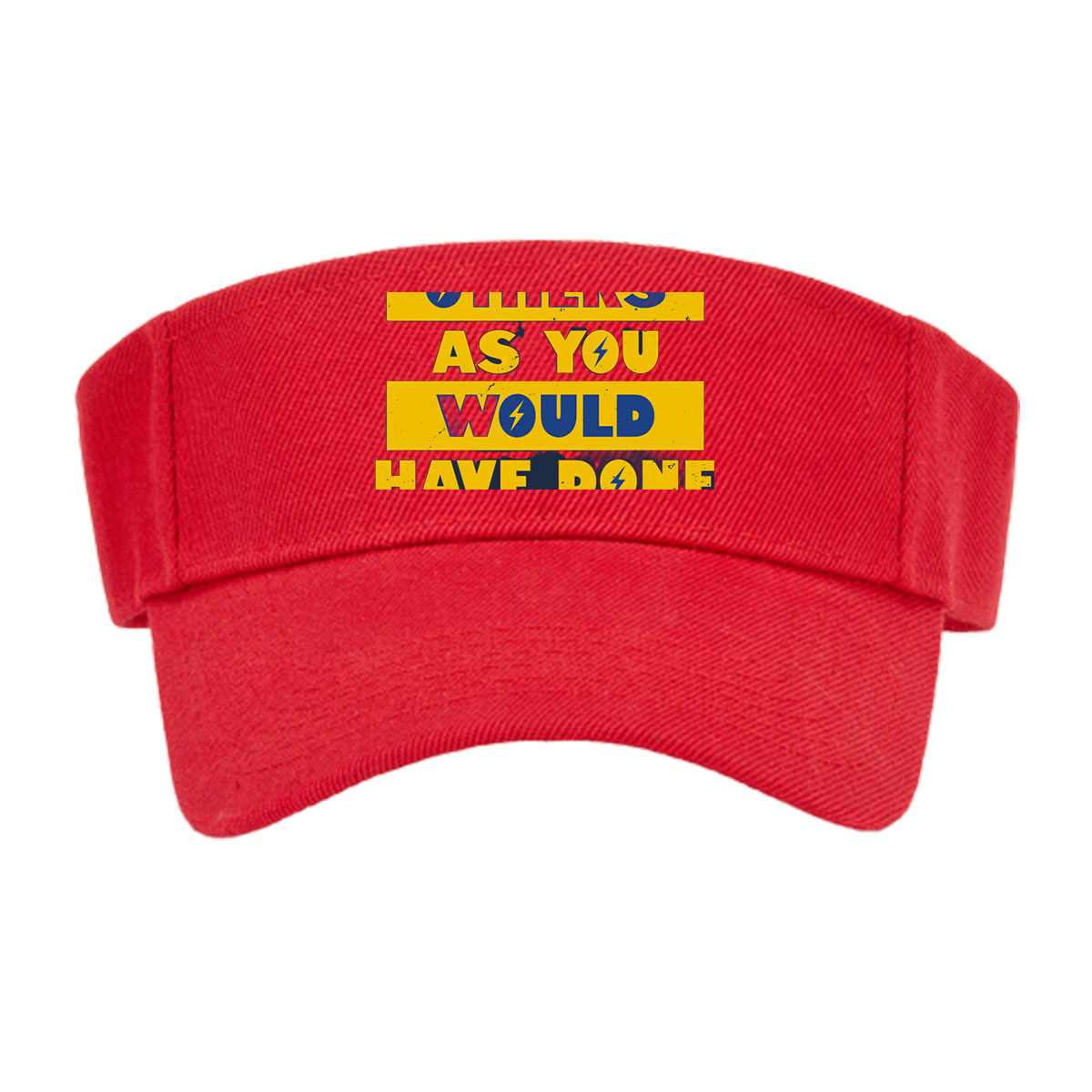 Do Unto Others As You Would Have Done Unto You -  Visor cap