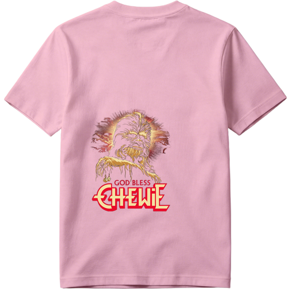 God Bless Chewie - Star Wars Character Art - Tee