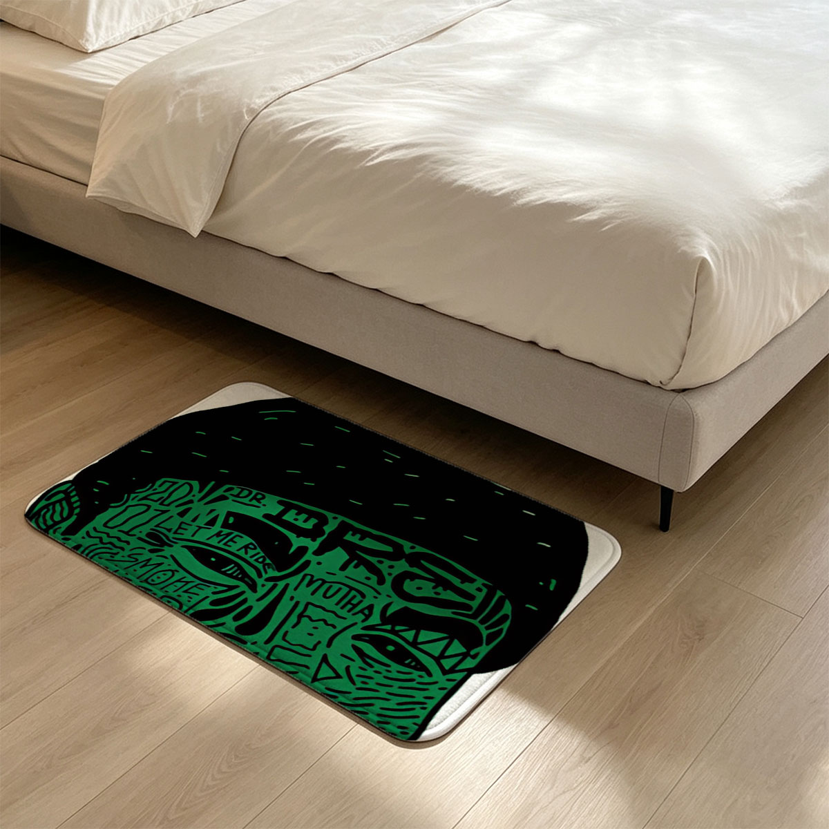 Dr. Dre: The Chronic, Born 1965, West Coast Rap Legend - Flannel floor mat