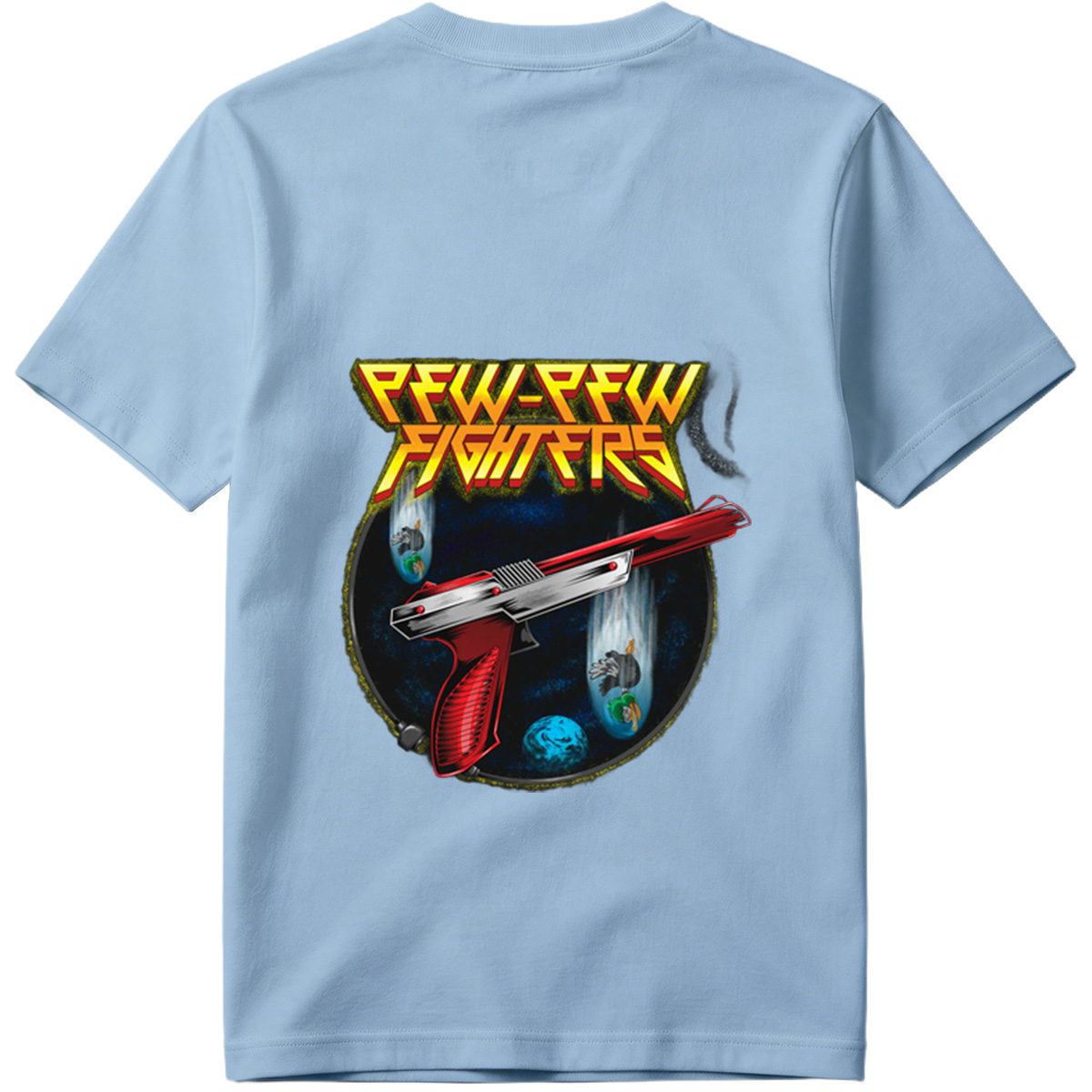 Pew-Pew Fighters: Laser Blasters and Space Ducks - Tee