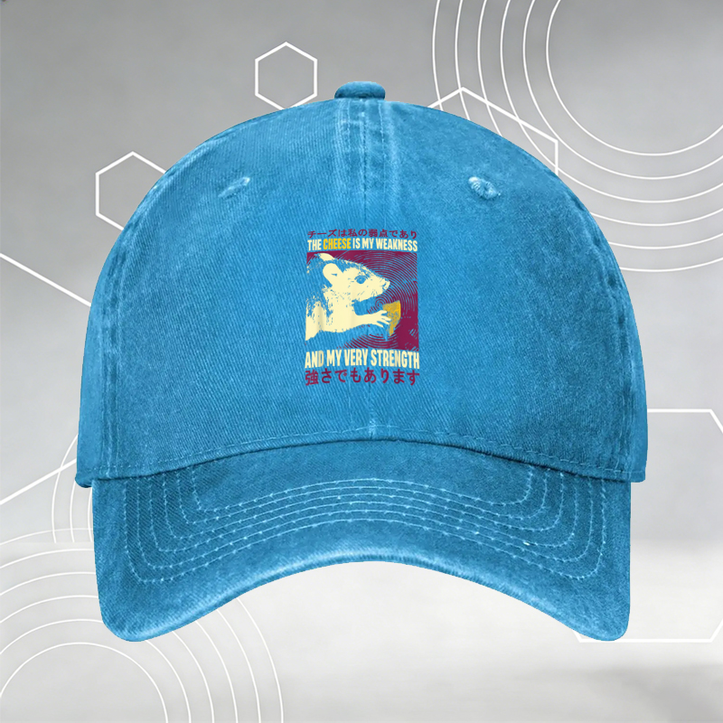 New Baseball Cap Dad of the Birthday Girl Iridescent Print Unisex Adjustable Hat for Party Celebration Gifts for Fathers and Family