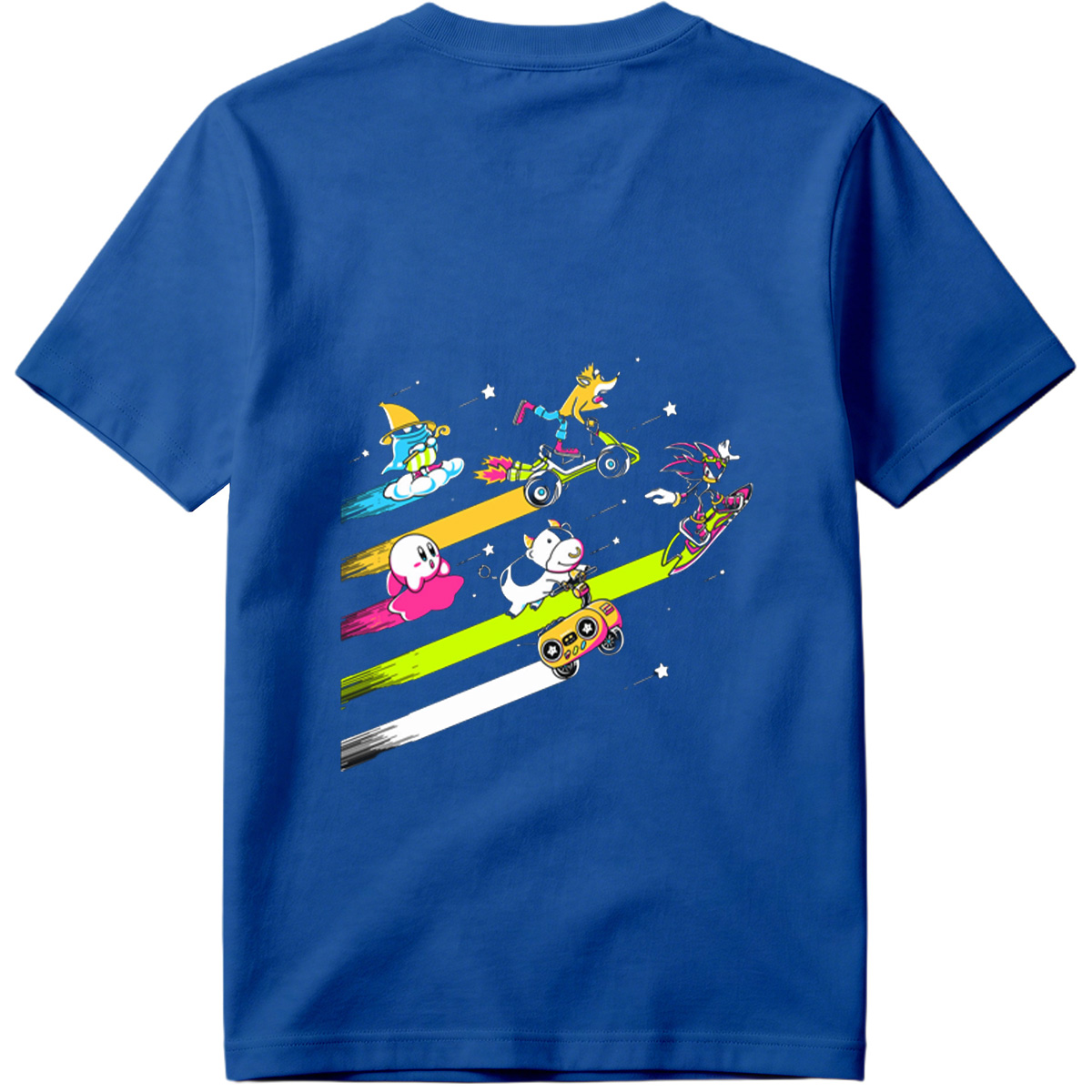 Sonic, Kirby, and Friends Racing Through Space - Tee