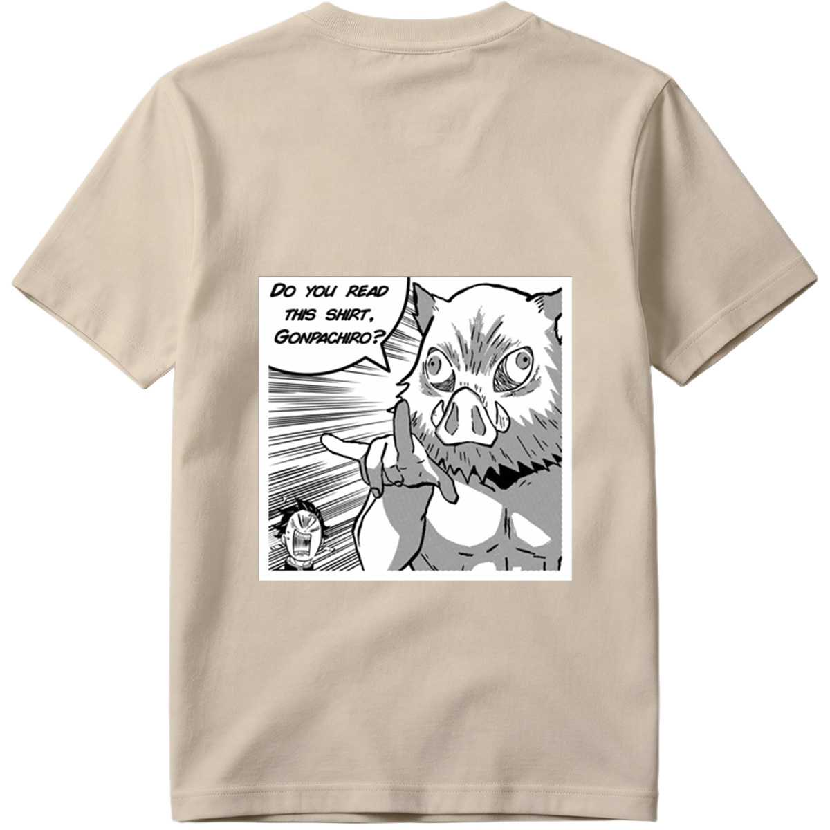 Demon Slayer: Pig Demon Questions Gonpachiro - Tee