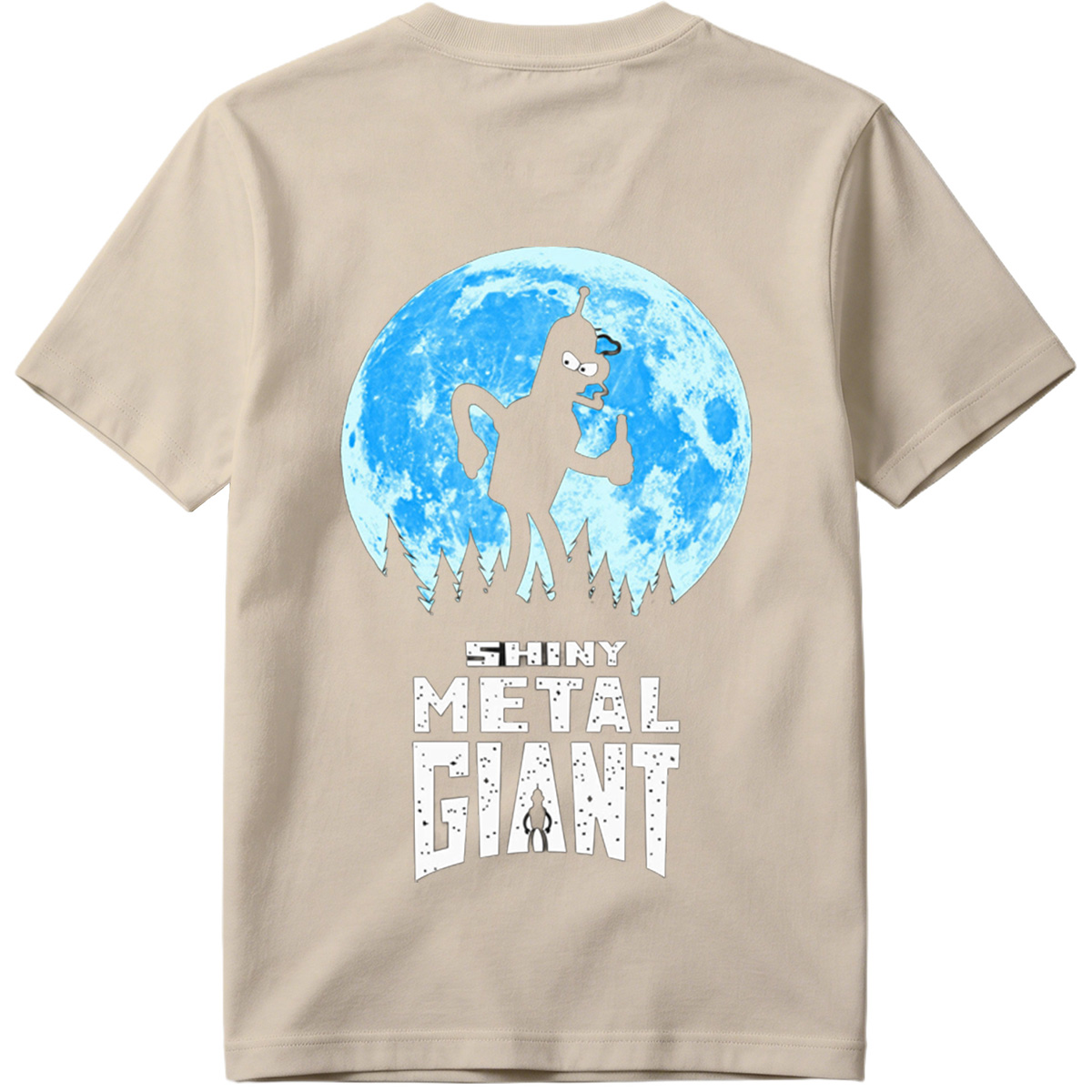 Shiny Metal Giant: The Robot in the Moonlight - Tee
