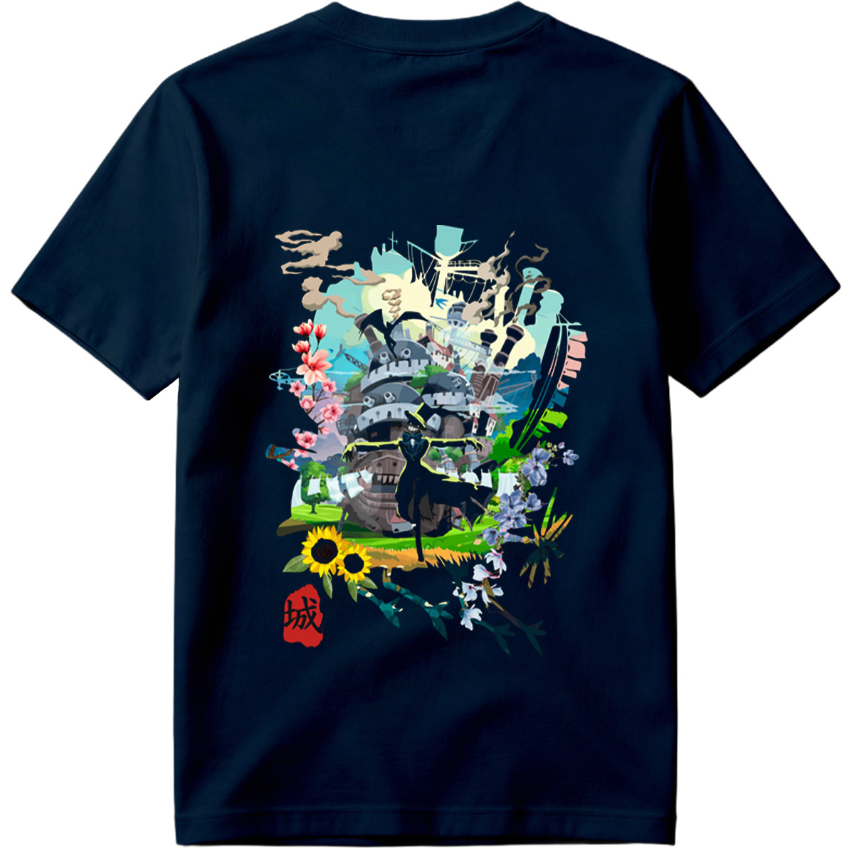 Castle of the Ninja and the Sunflower - Tee
