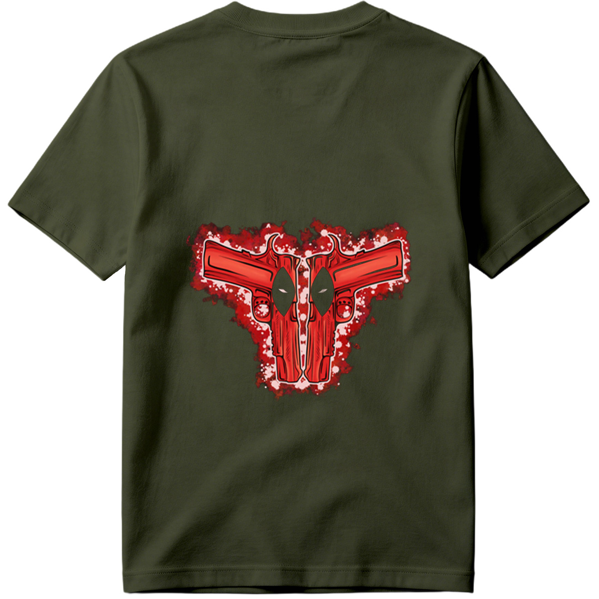 Deadpool: Dual Pistols Design - Tee
