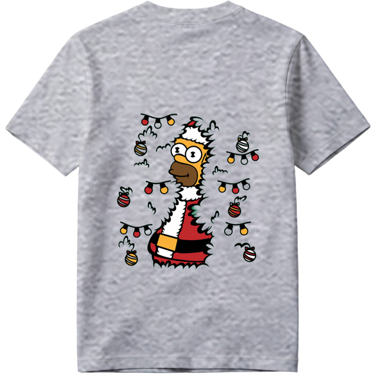 Simpsons Homer Christmas Tree - Tee