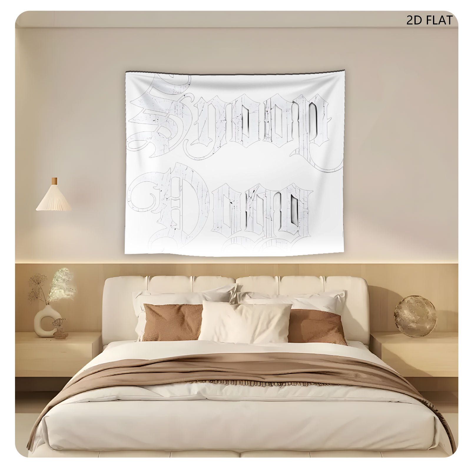 Snoop Dogg Gothic Font Logo - Tapestry
