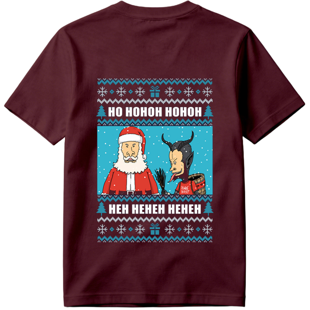 Santa and the Xmas Beast: Ho Ho Ho, Heh Heh Heh - Tee