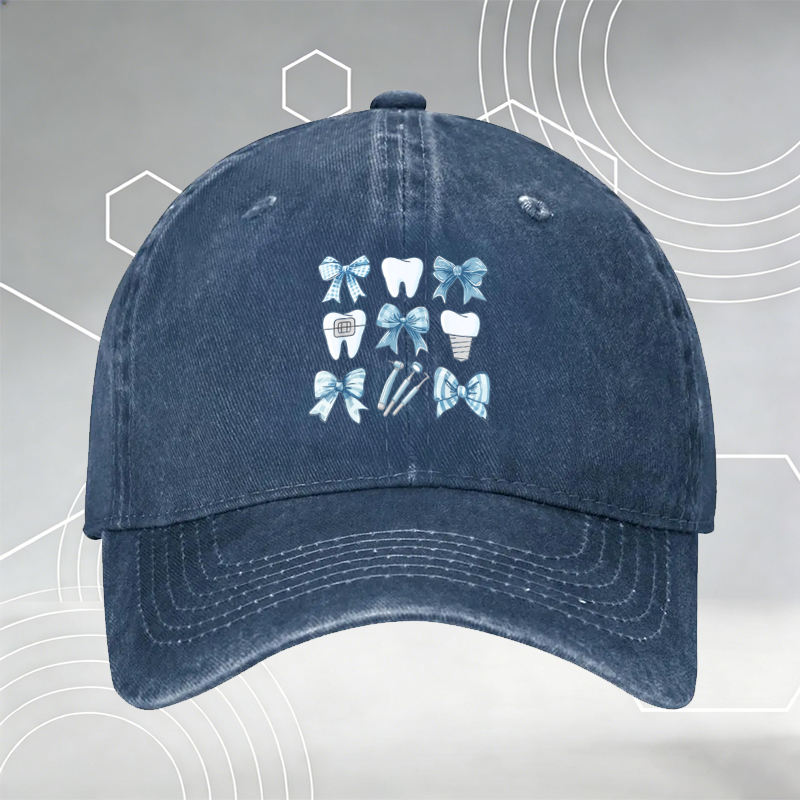 New Baseball Cap with Corgi Dog Wearing Sunglasses Print 