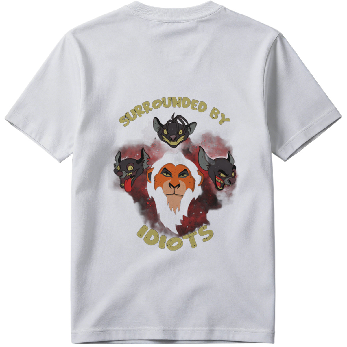 The Lion King: Scar Surrounded by Hyenas - Tee
