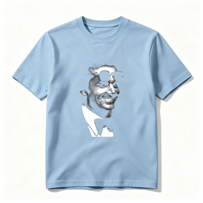Jack Nicholson in The Shining, iconic horror film character - Tee