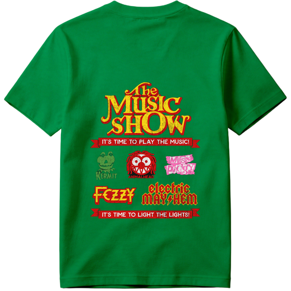 The Music Show: Kermit, Animalhead, Miss Piggy, Fozzy, Electric Mayhem - Tee
