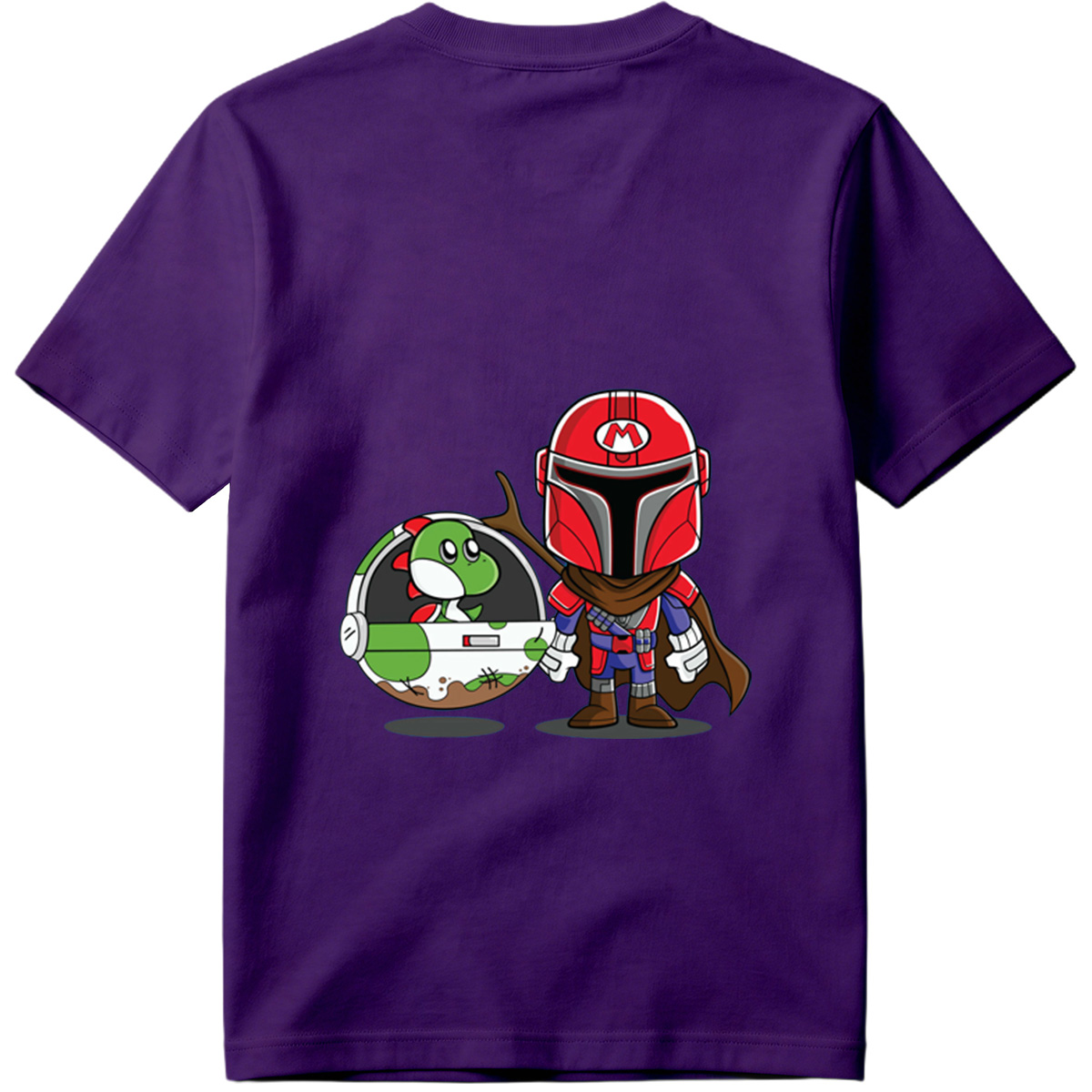 Mario x Mandalorian: Yoshi in a Pod - Tee