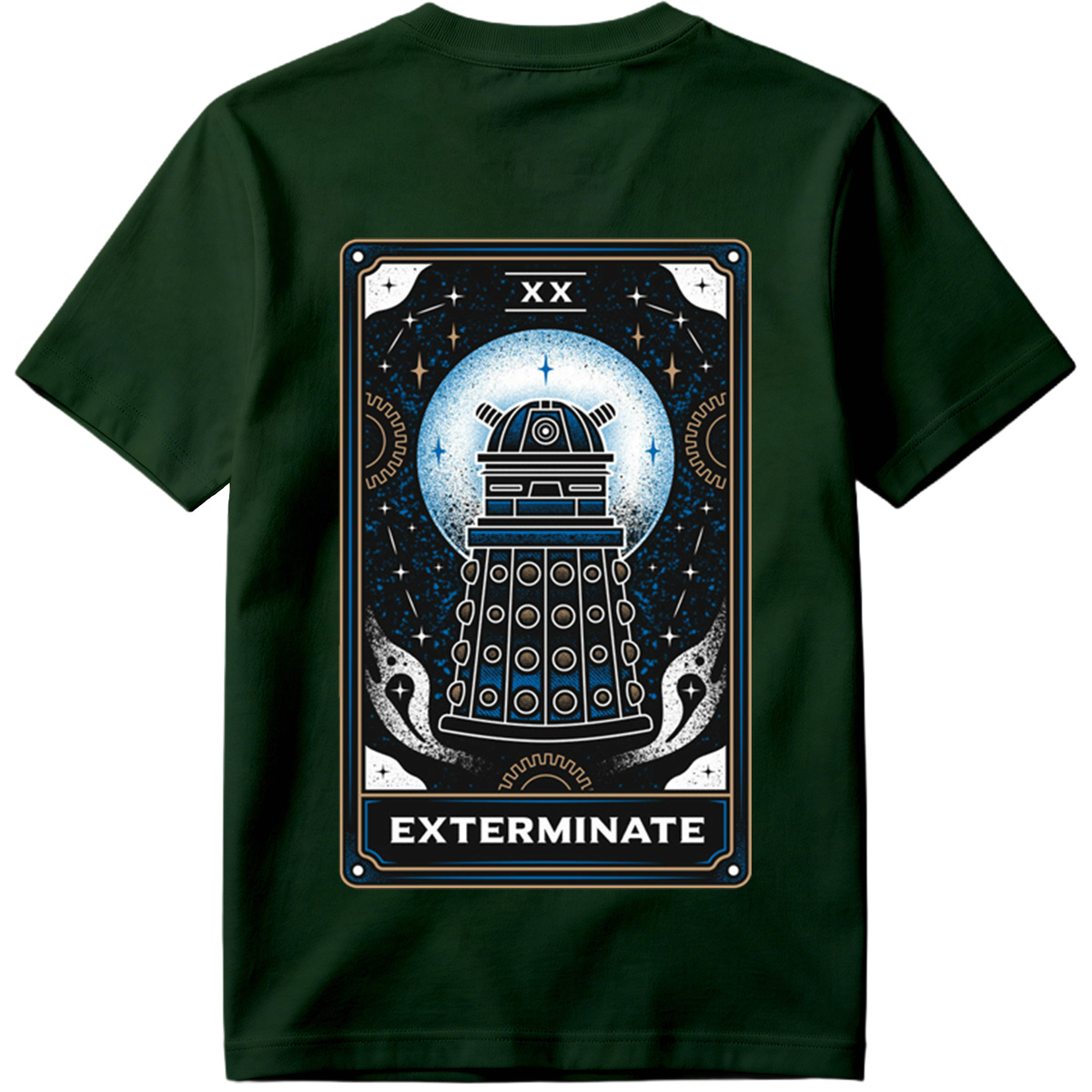 Dalek Exterminate Tarot Card - Tee