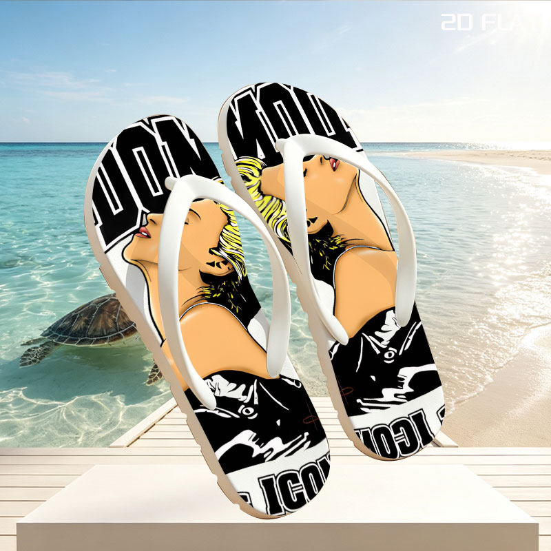 Madonna 80s Icon: Pop Culture Legend -  flip-flops