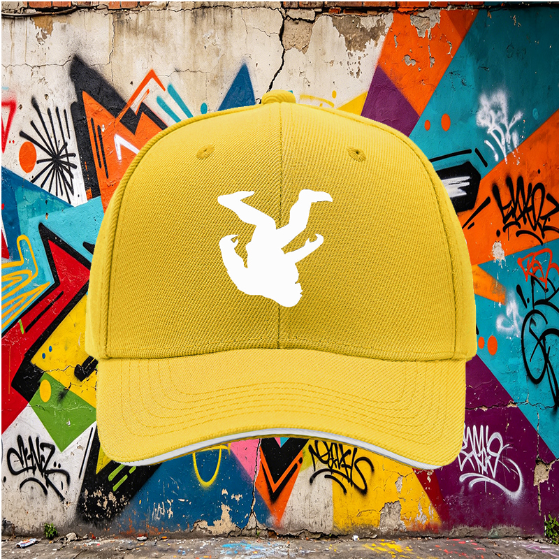 Unisex Classic Sandwich Hat with Bigfoot Silhouette Print - Outdoor Adventure Cap for Hiking, Camping, and Casual Wear - Perfect for Nature Enthusiasts and Wildlife Lovers