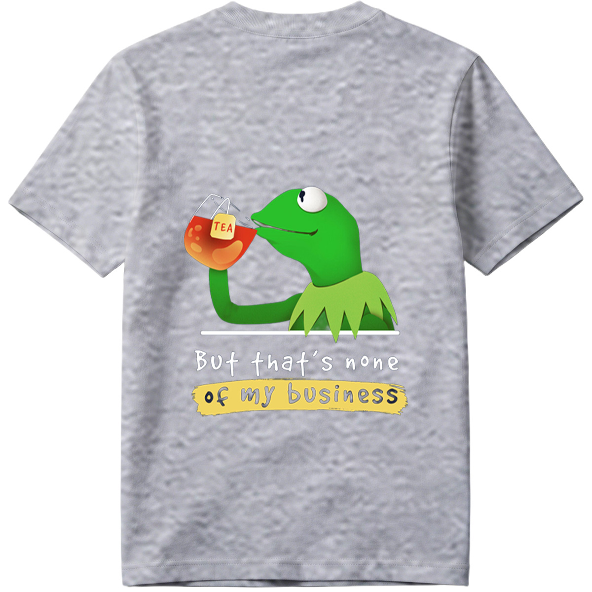Kermit the Frog Sipping Tea: 