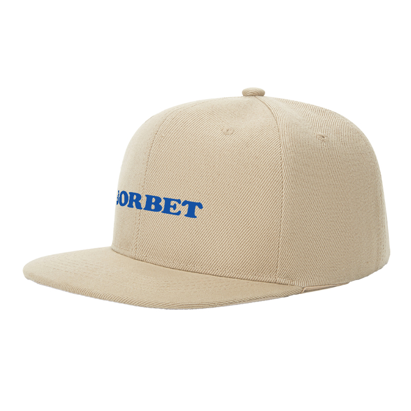 Flat Brim Baseball Cap Borbet Logo Print Streetwear Underground Skate Style for Basketball Court Skate Park Urban Lifestyle Skaters Rappers Streetwear Enthusiasts